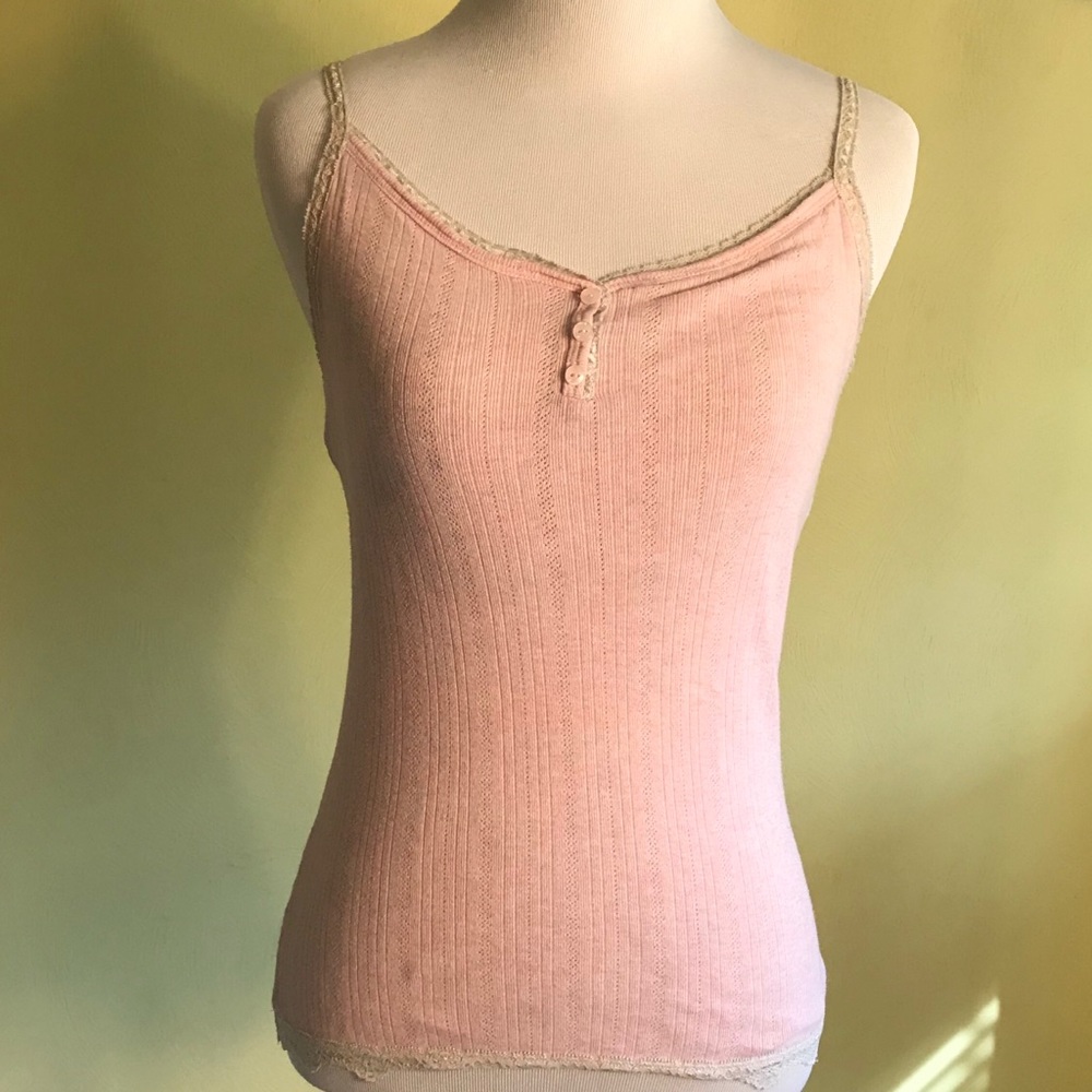 Pink Camisole with built in bra